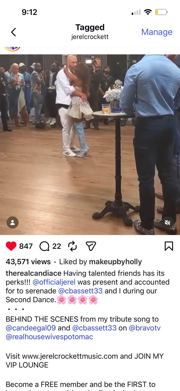 Candiace and Chris Bassett